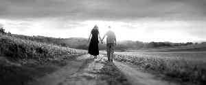 walking away